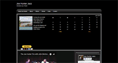 Desktop Screenshot of joehunterjazz.com